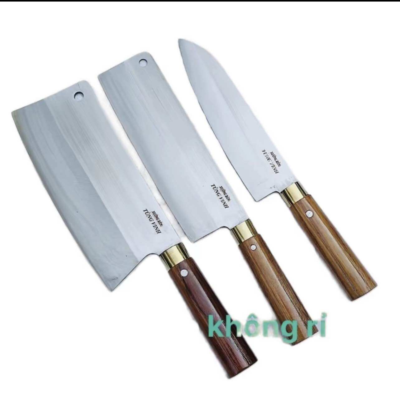 bộ 3 món làm bếp cao cấp nhíp trắng