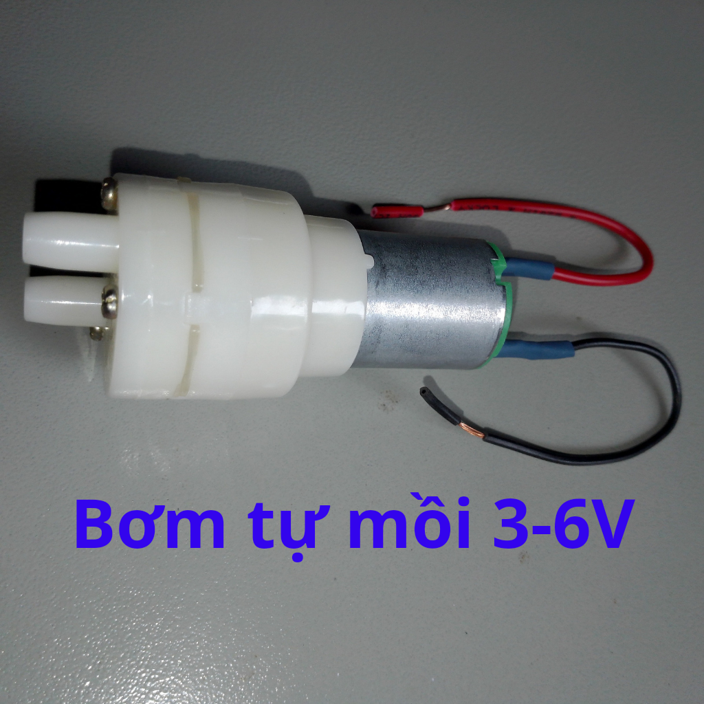 Bơm mini, bơm tự mồi, tự hút DC280. Bơm hút khoẻ, chạy êm