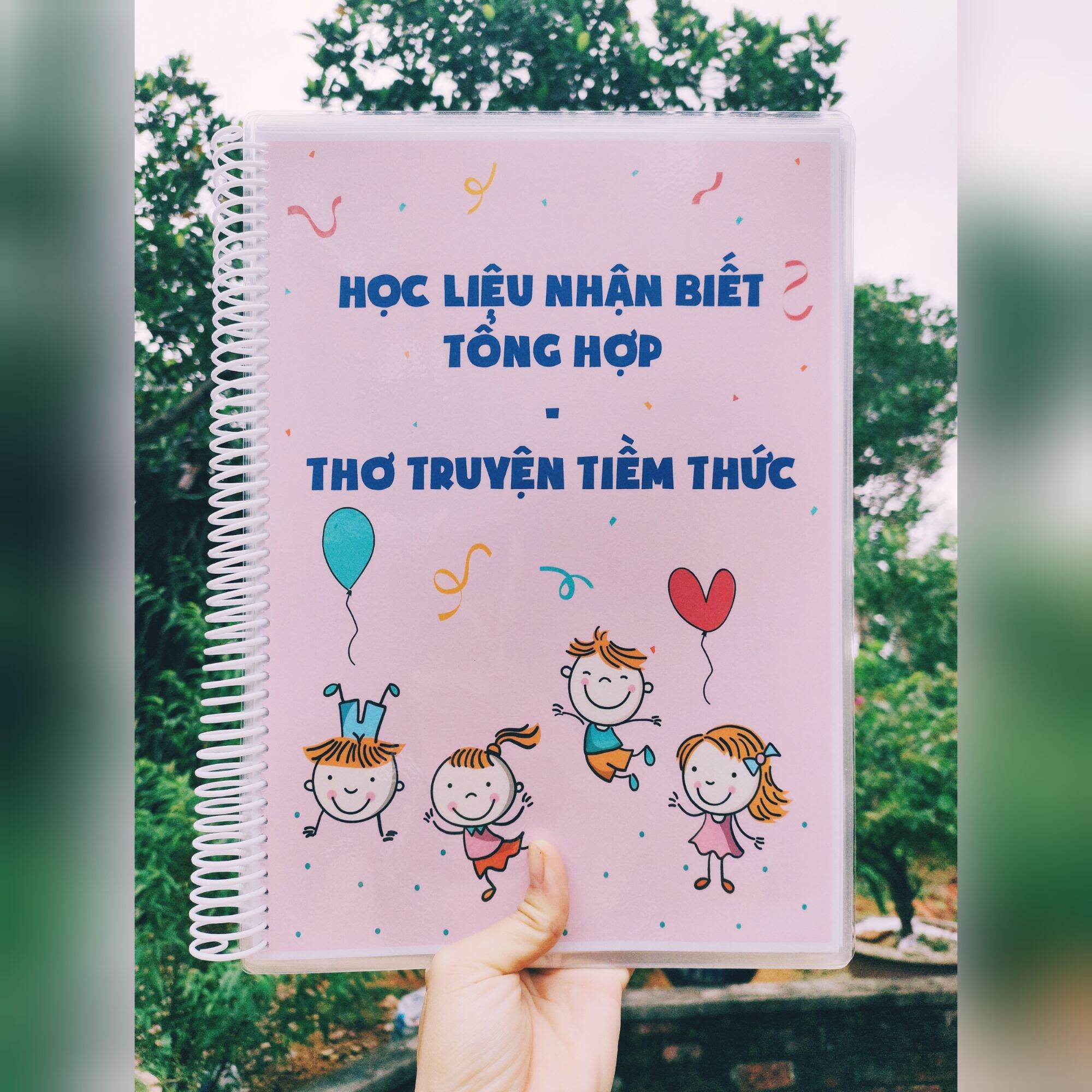 Học Liệu Bóc Dán Nhận Biết Màu Sắc,Hình Khối, Hình Bóng Thơ Tiềm Thức Cho Bé