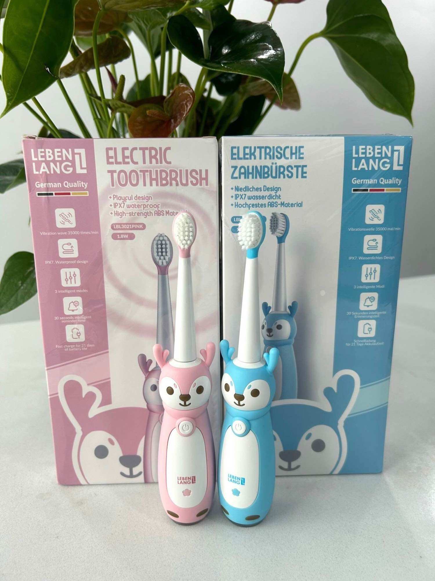 Bàn chải điện cho bé Lebenlang LBL3021