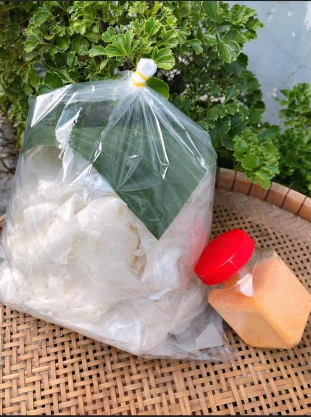500gr bánh tráng rìa phơi sương không kèm muối