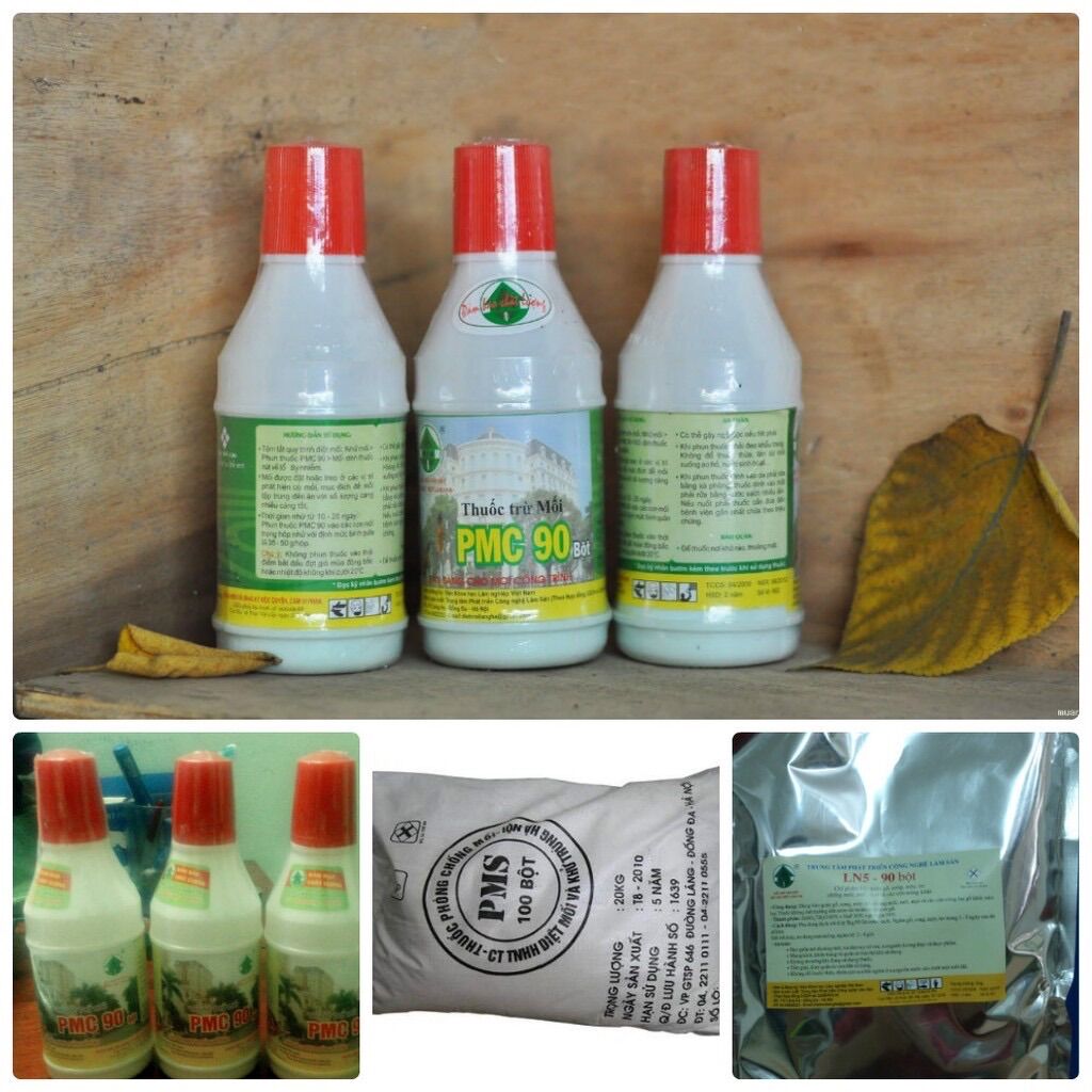 Thuốc diệt mối tận gốc sinh học pmc 90dp( tự diệt mối tại nhà hiệu quả)