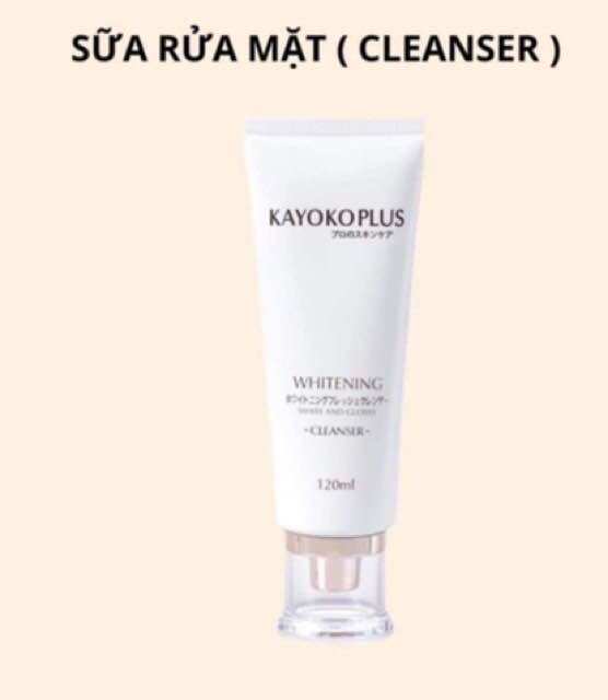 Sữa rửa mặt Kayokoo Plus 120ml