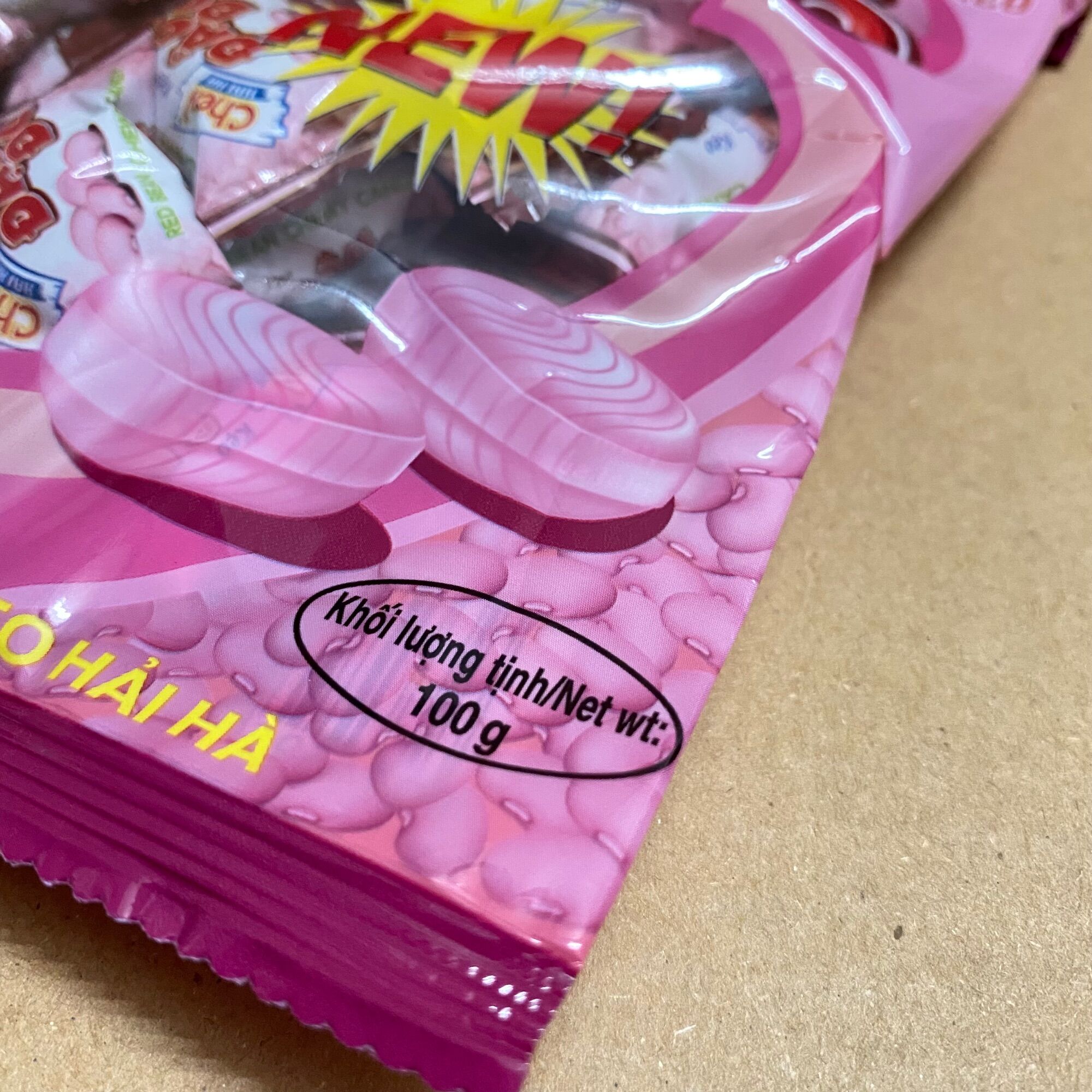 [100g][Vị Đậu Đỏ] Túi Kẹo Chew Hải Hà