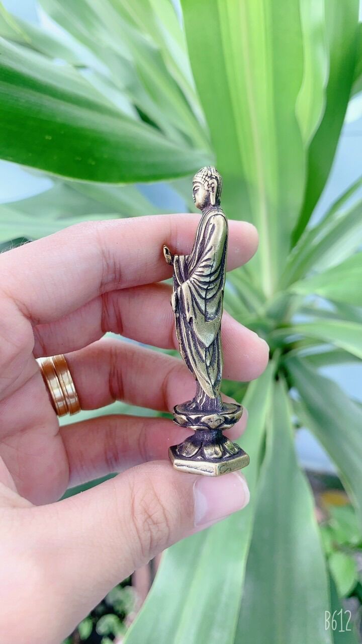 Tượng đồng Phật thích ca mini ( cao 7 cm )