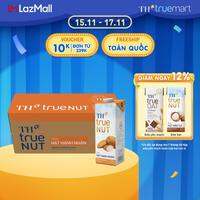 Thùng 12 hộp sữa hạt hạnh nhân TH true NUT 1 L (1 L x 12)