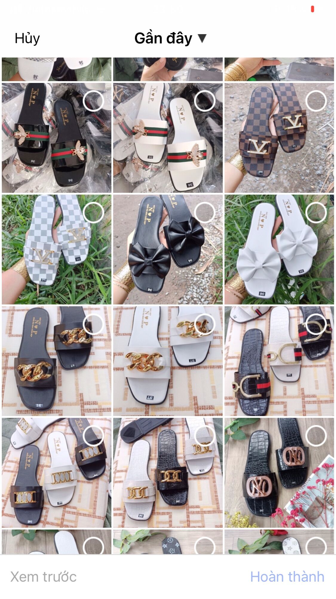 Dép kiểu nữ 100k/3 đôi siêu đẹp
