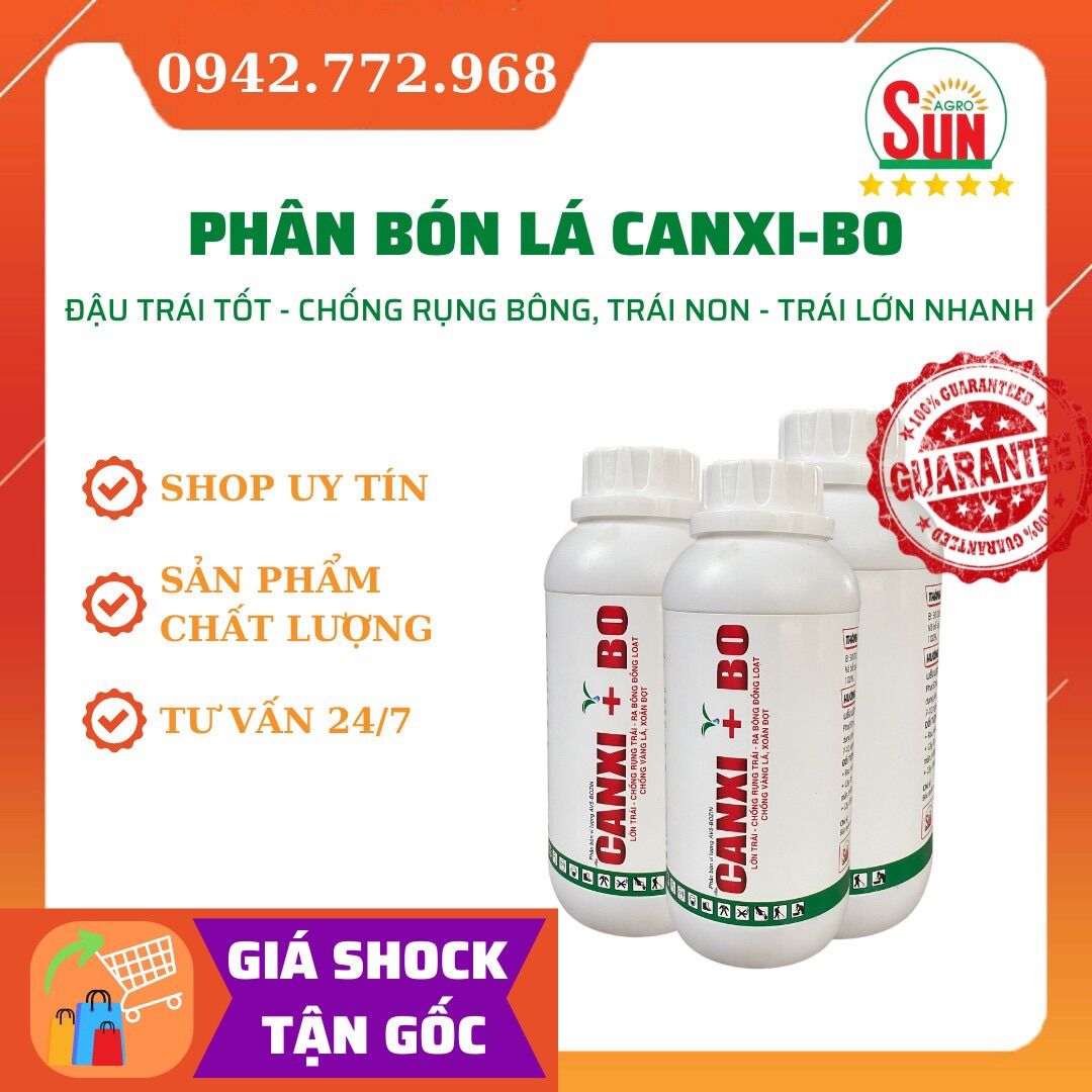 Phân bón lá Canxi Bo chai 500ml