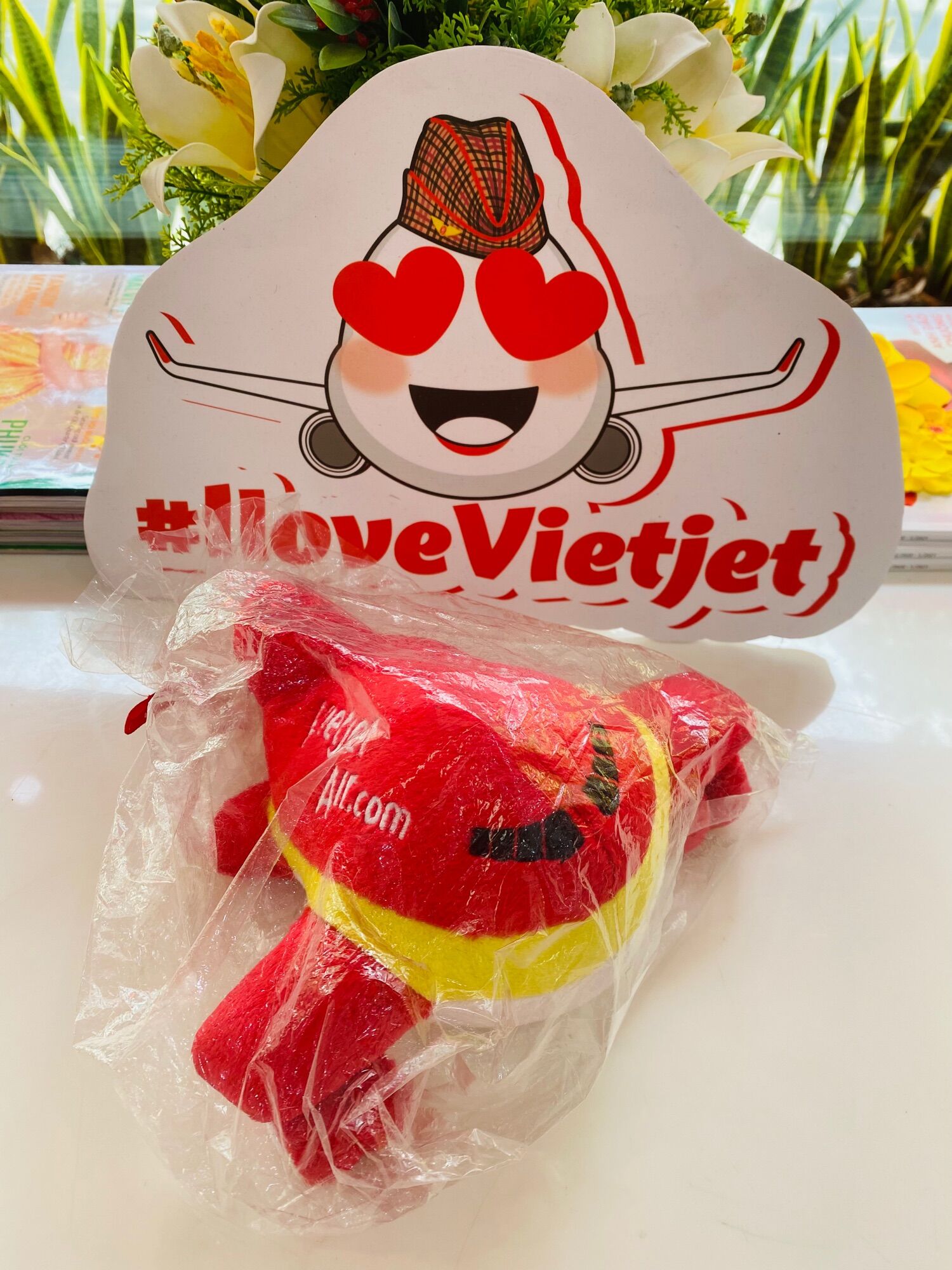 [HCM]Máy bay bông Vietjet