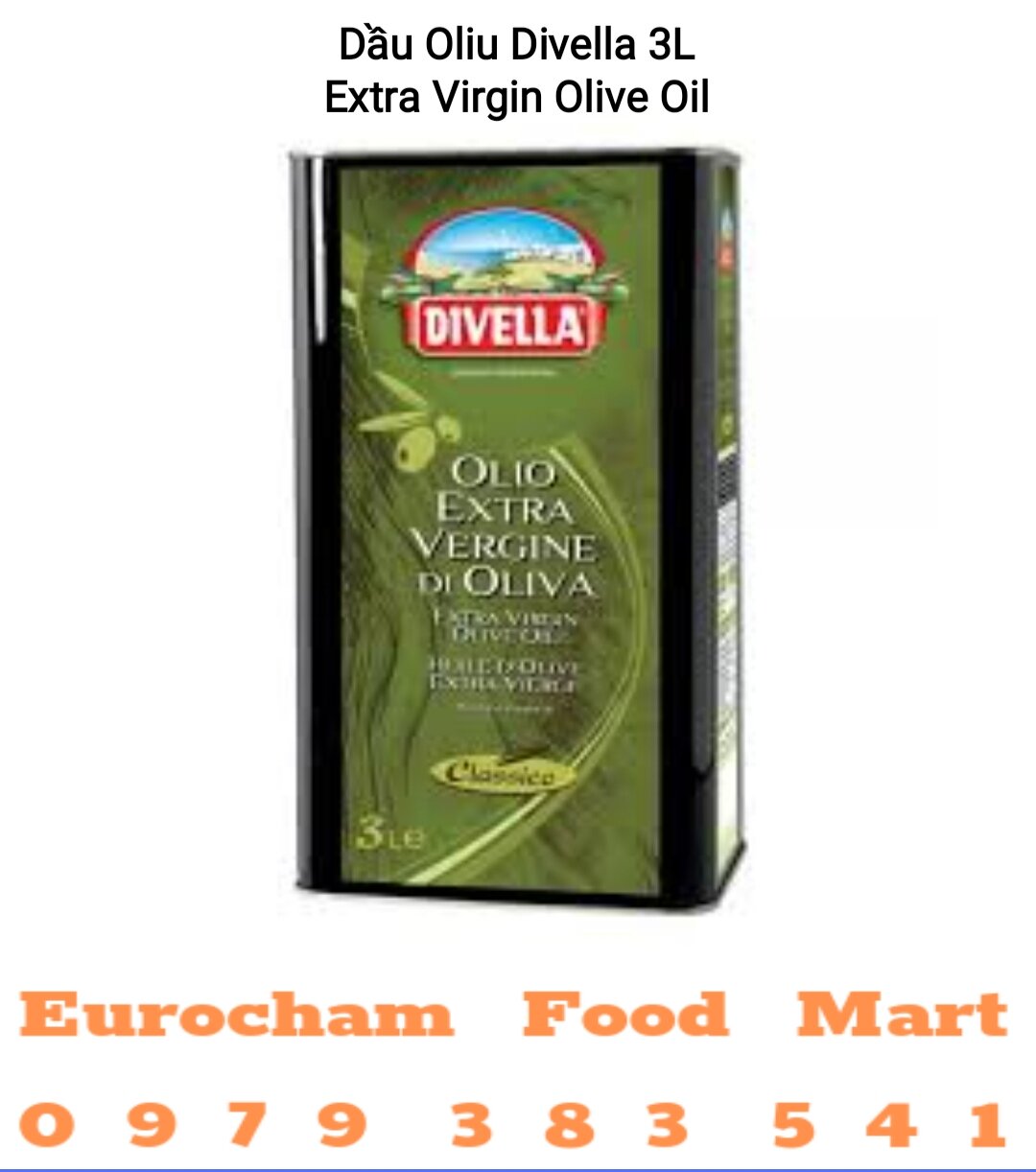 Gạo Ý Risotto Arborio hiệu Divella Hộp 1KG