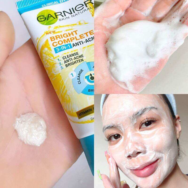 Sữa Rửa Mặt Garnier Cho Da Bóng Nhờn 100ml