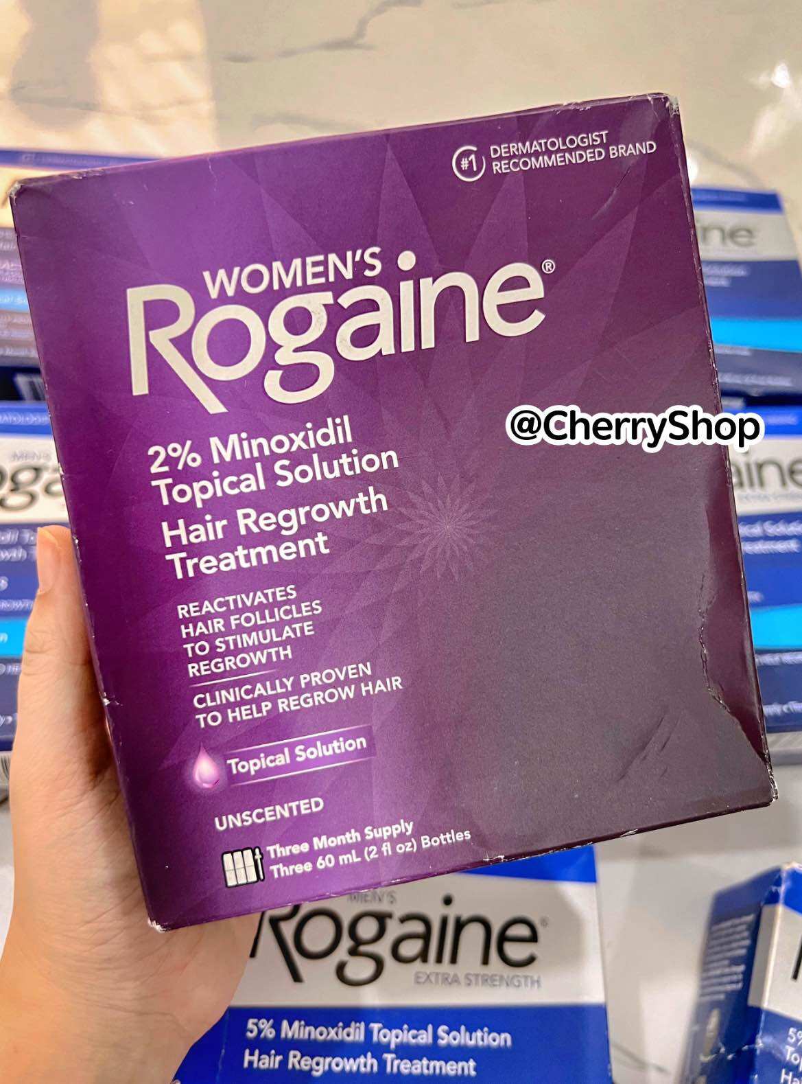 Mọc tóc cho nữ Women's Rogaine 2% Minoxidil Solution