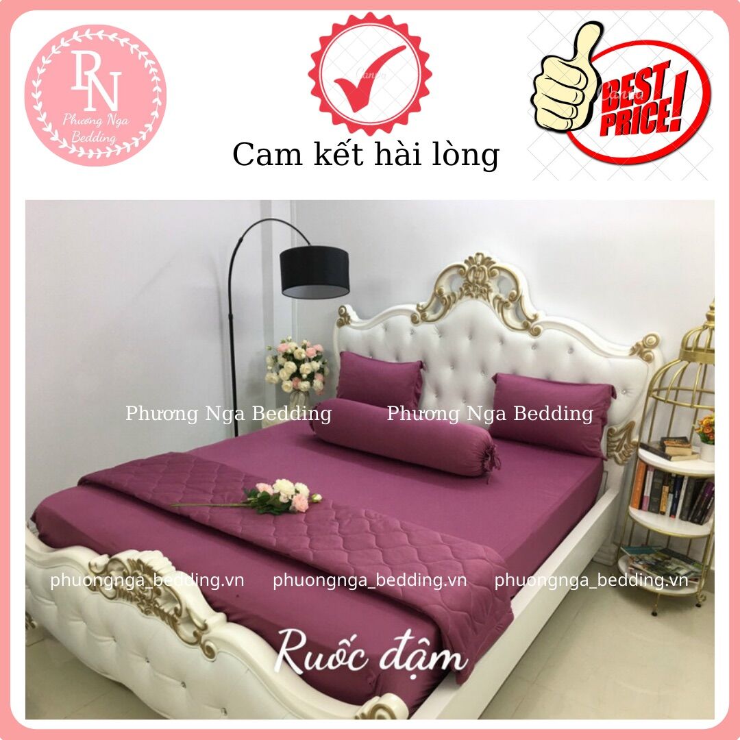Ga lẻ thun lạnh Hàn Quốc 1 màu( không áo gối)
