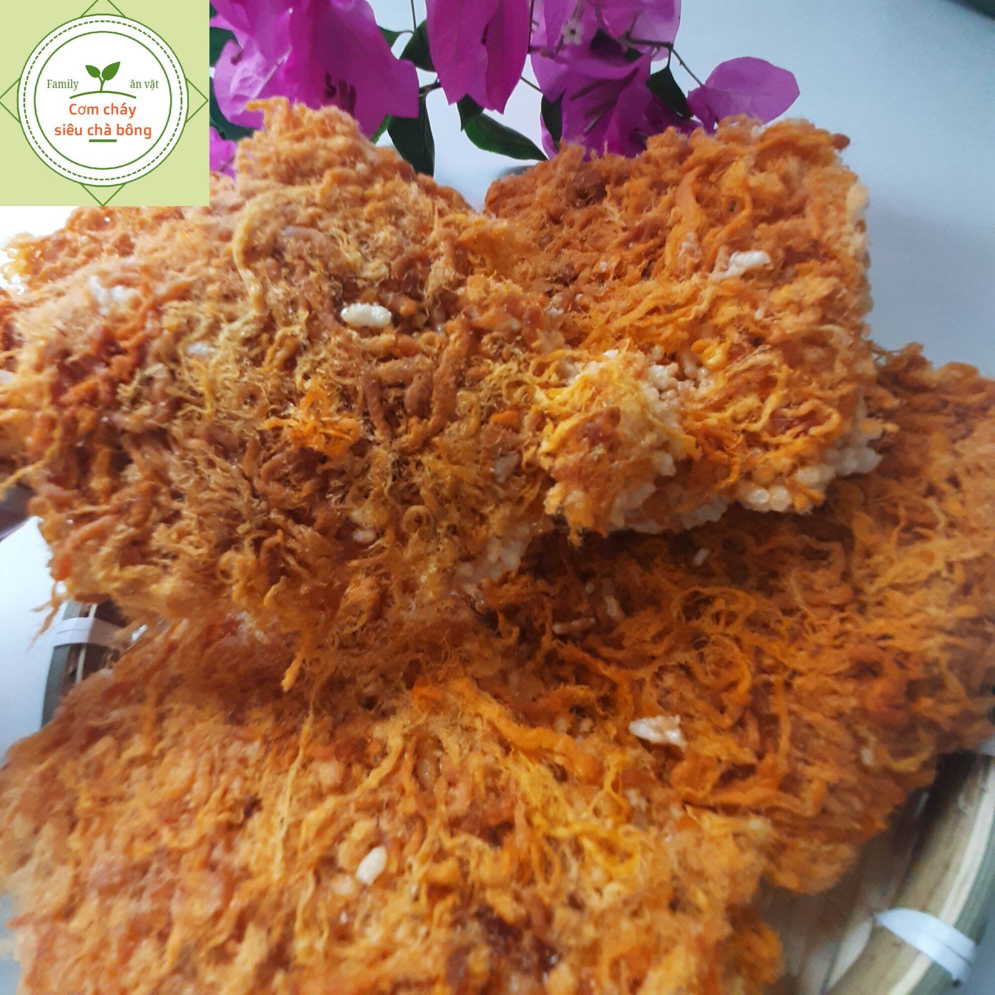 CƠM CHÁY SIÊU CHÀ BÔNG - bịch 380gr