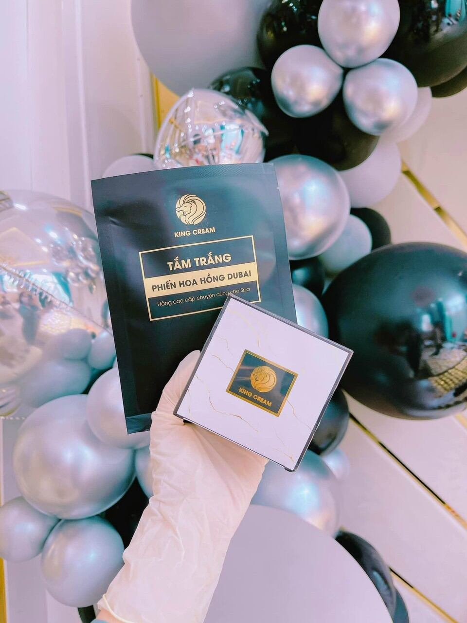 Kem body dát vàng King Cream mẫu mới