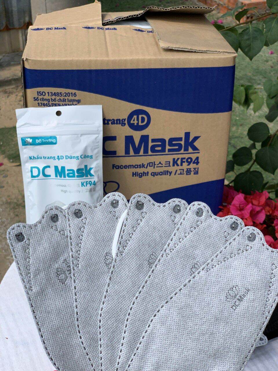 Khẩu trang 4D KF94 DC Mask (thùng 300 cái)