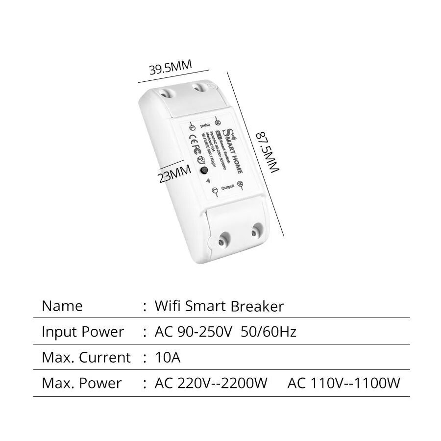 Công Tắc TUYA Wifi+ Bluetooth Điều Khiển Từ Xa Tuya Basic