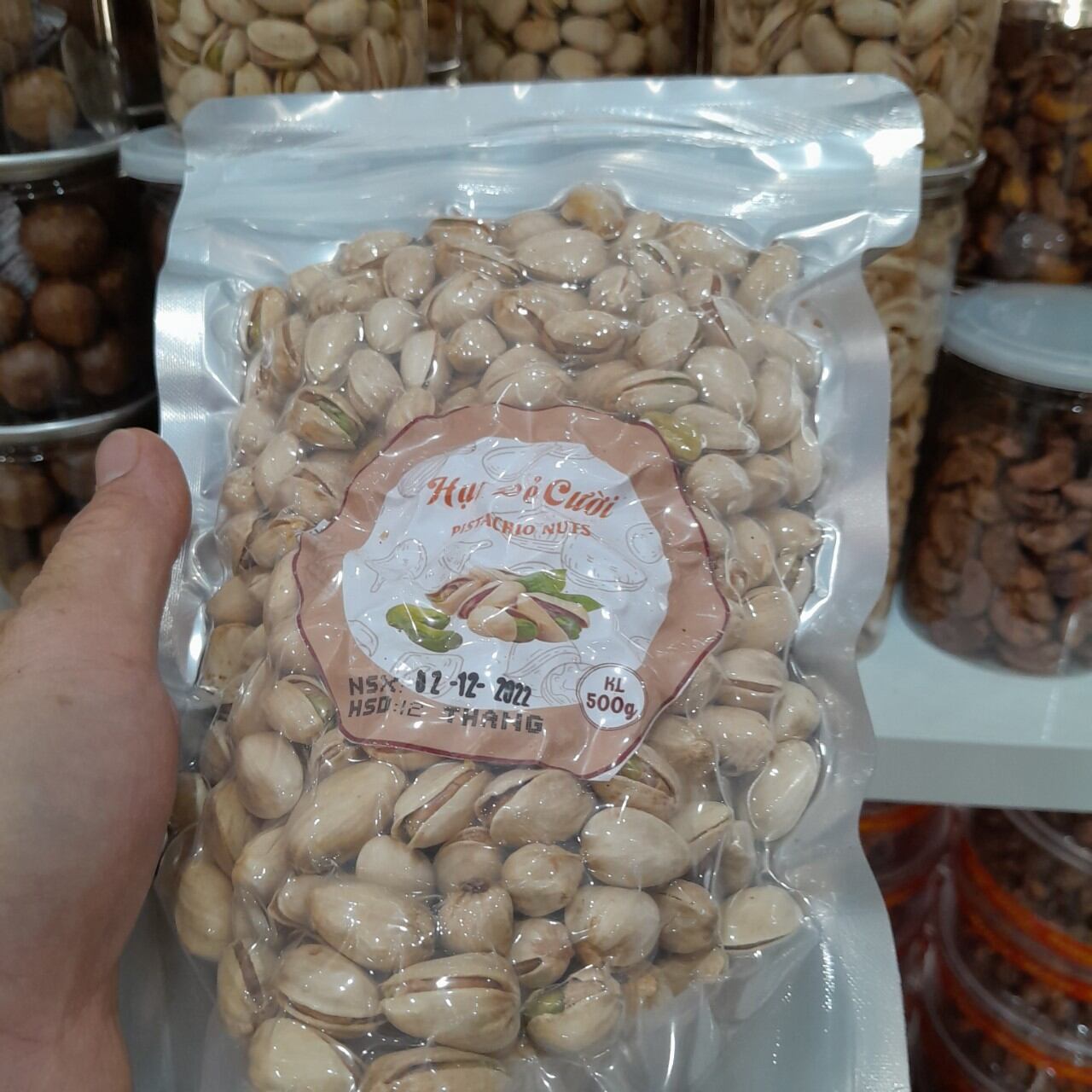 Hạt dẻ cười hat dẻ nhập khẩu usa loại i hộp 500gr