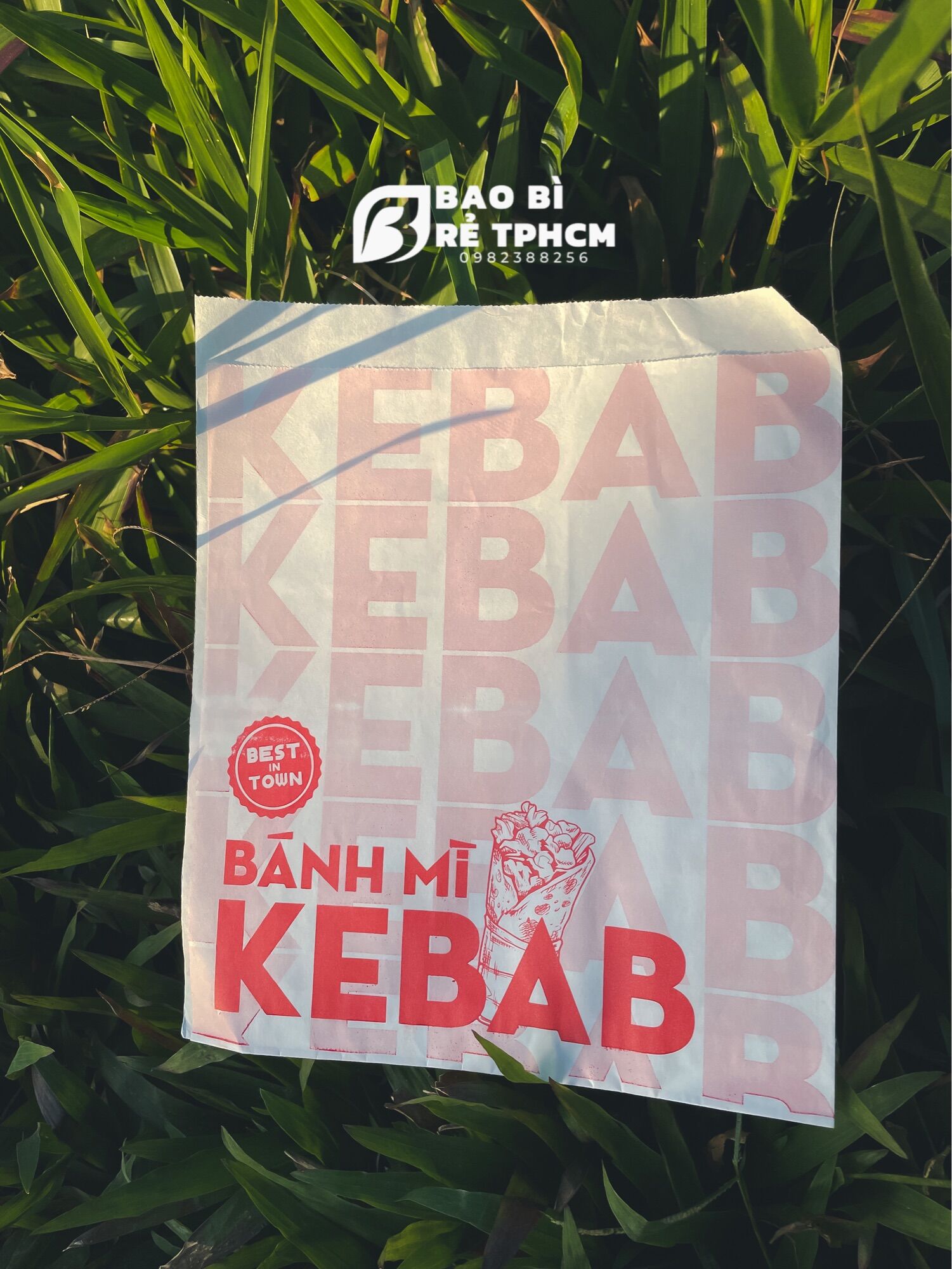 Túi Đựng Bánh Mì Kebab 100 Túi