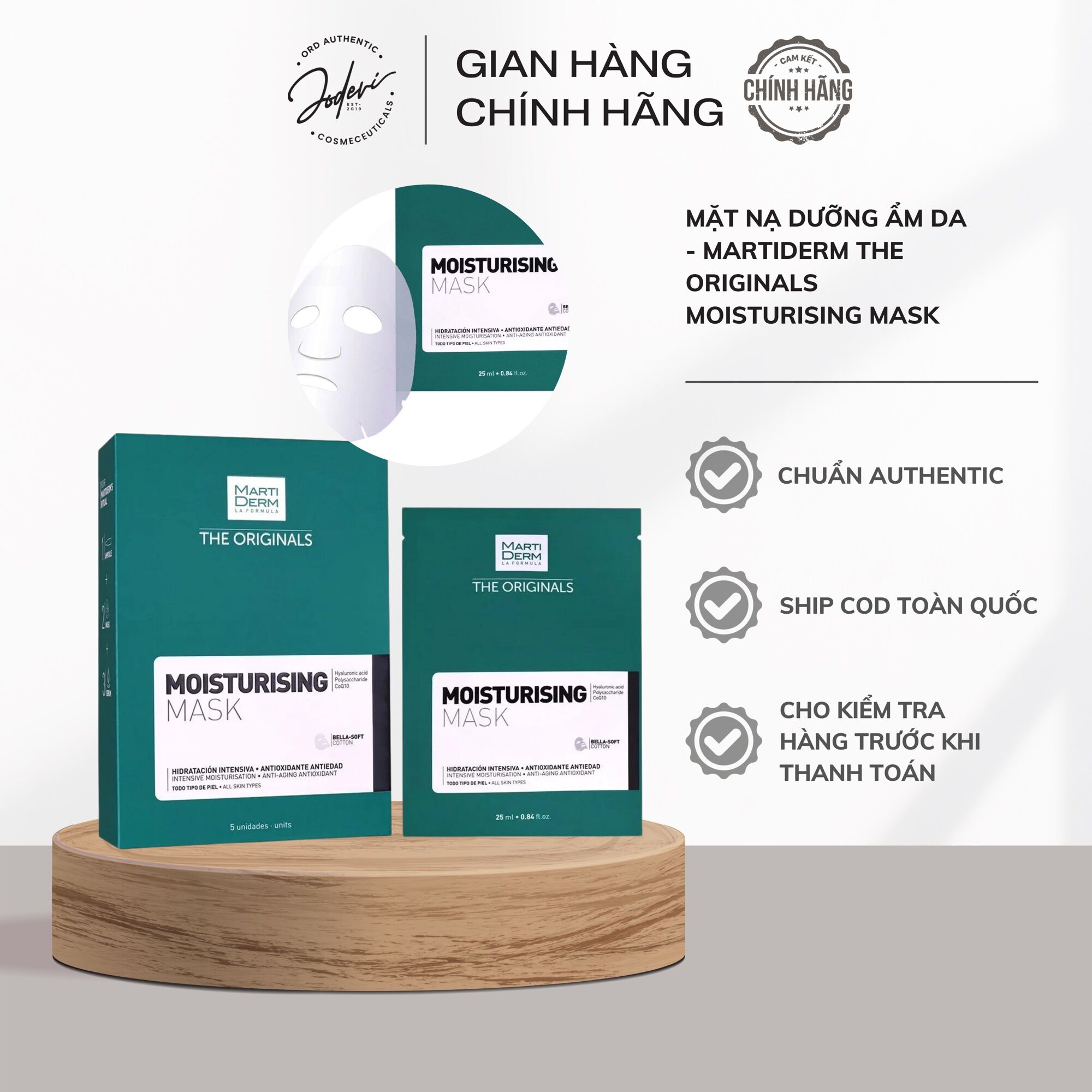 Mask Martiderm The Originals Moisturising Mask