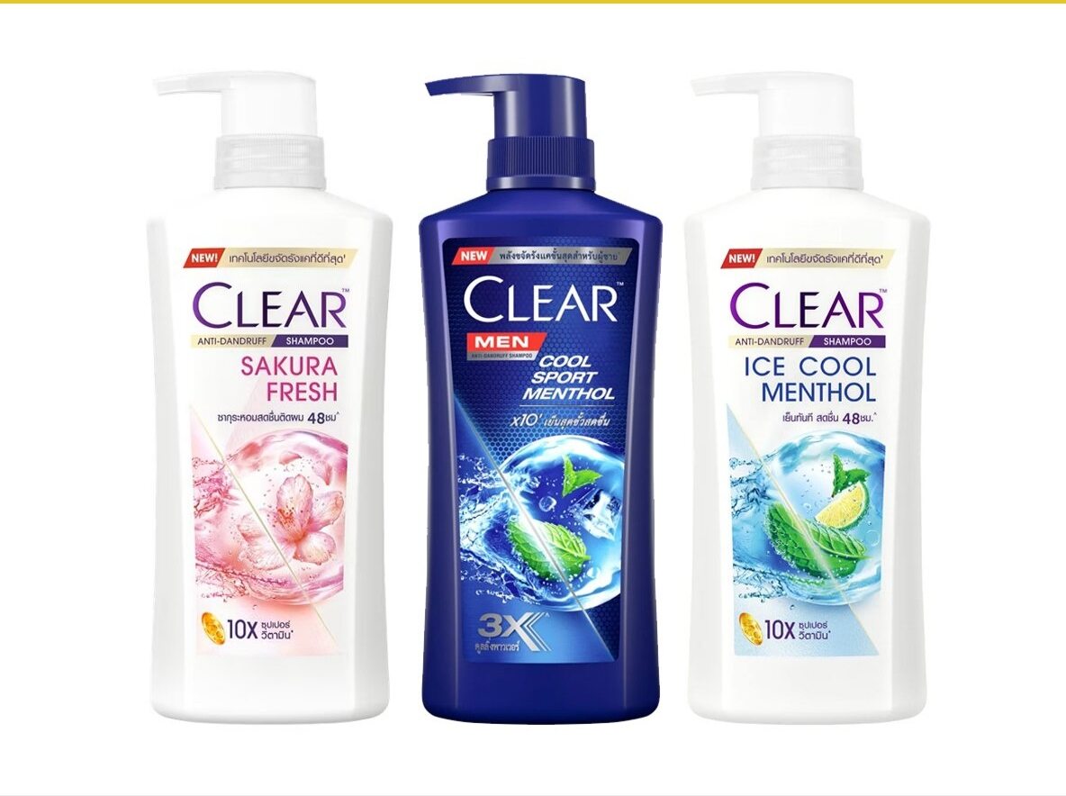 Dầu gội clear thái lan bạc hà 400ml hàng nội địa, dầu gội thái lan các loại