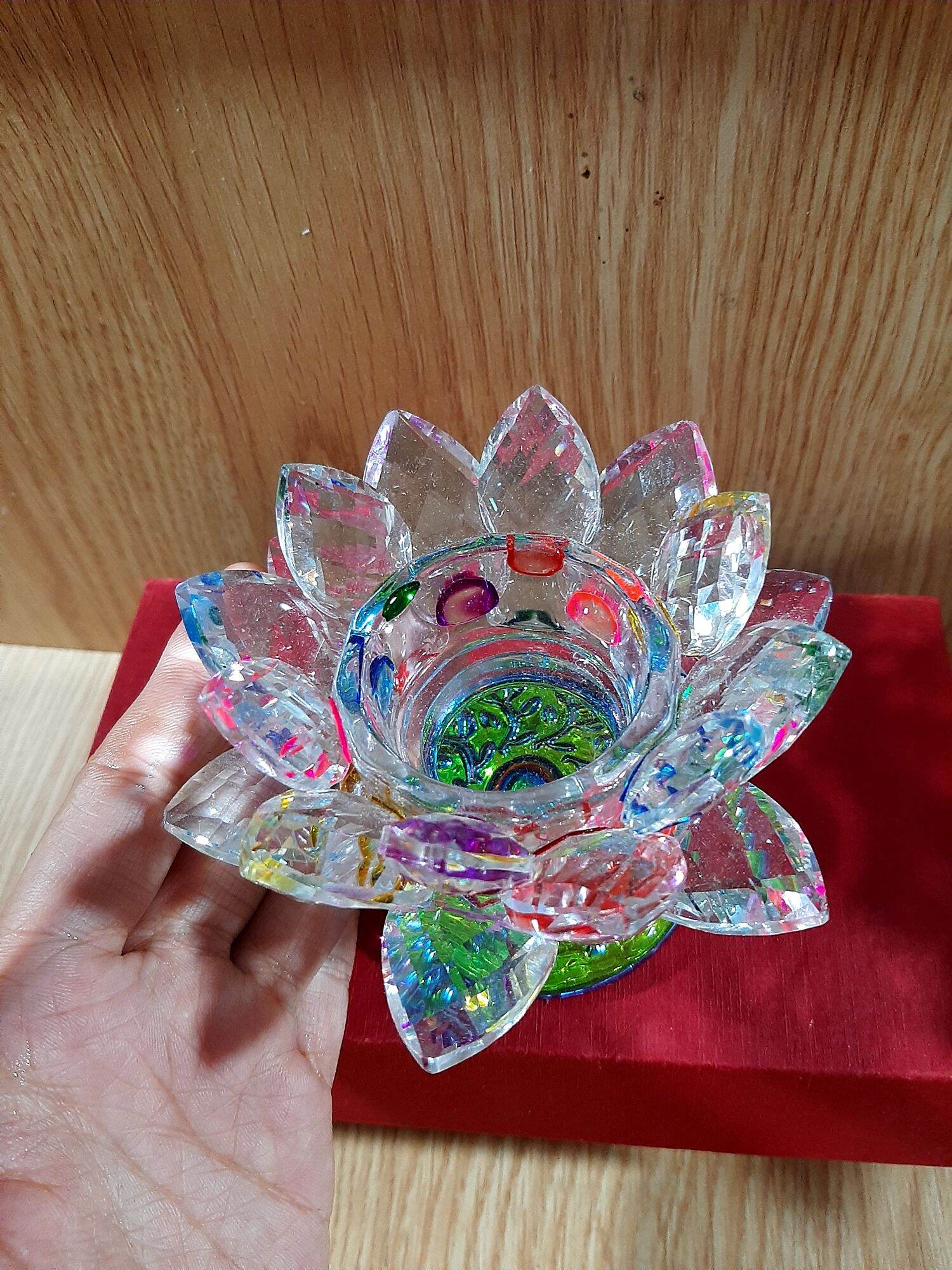 Đế Nến pha lê cao cấp
