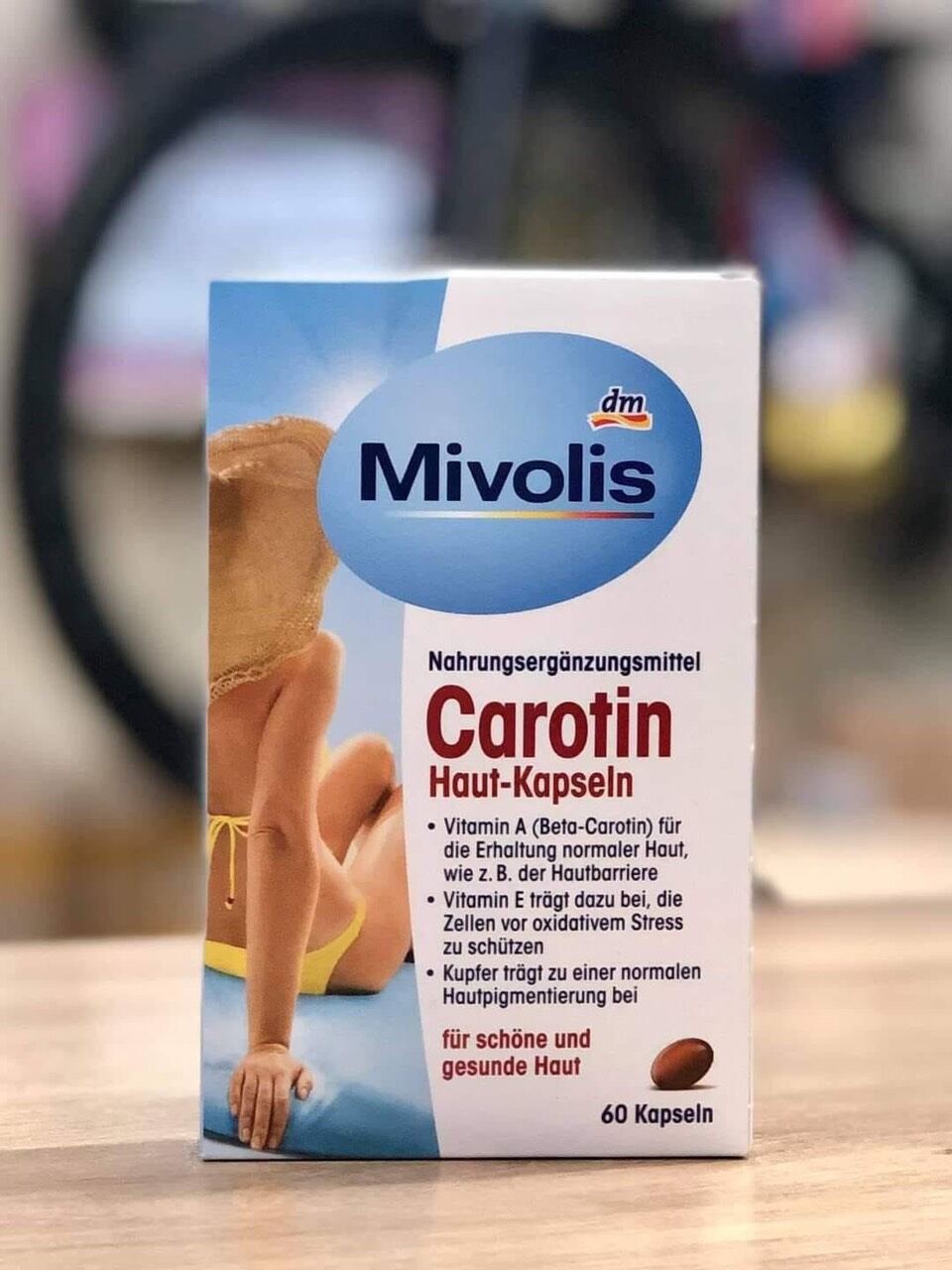 Viên uống chống nắng - Carotin (60 viên)