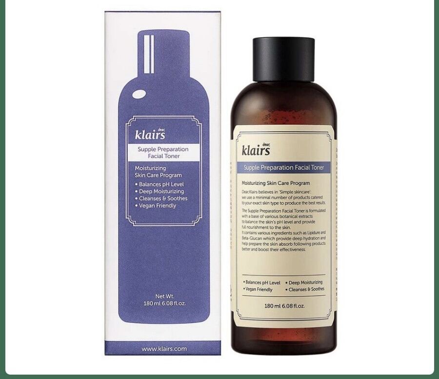 Nước Hoa Hồng Dành Cho Da Nhạy Cảm Klairs Supple Preparation Facial Toner