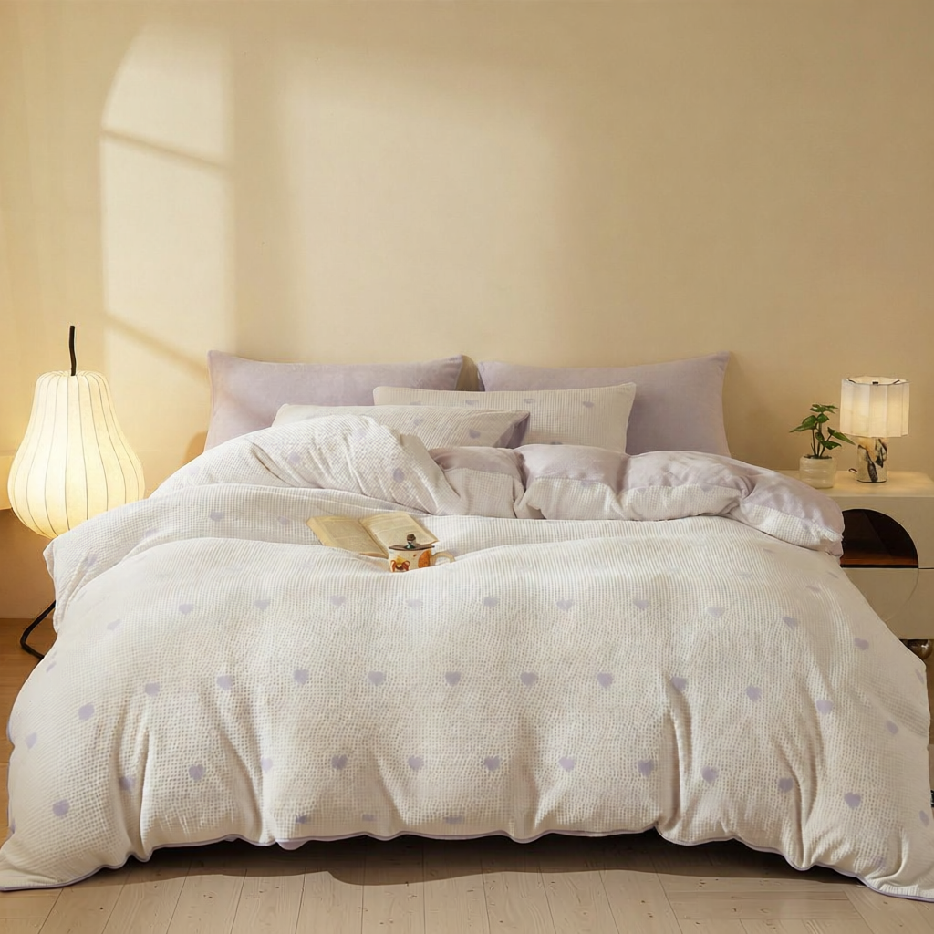DOHIA | Warm Thick Velvet Duvet Cover Flannel Bedding Giá 845,000 Đồng*Miễn phí vận chuyển