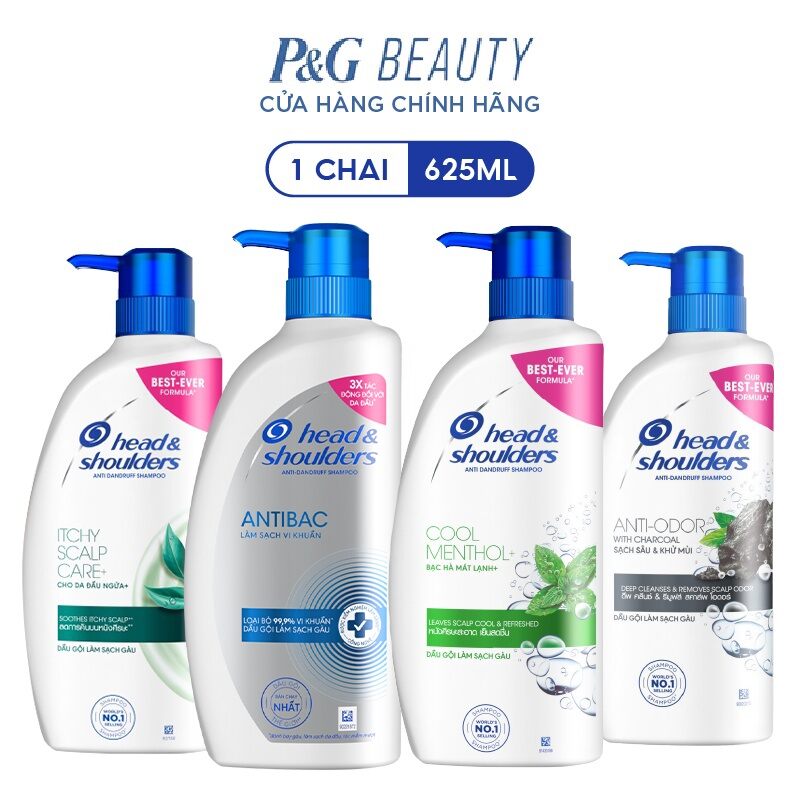 Dầu Gội Đầu head& shoulders 625ml