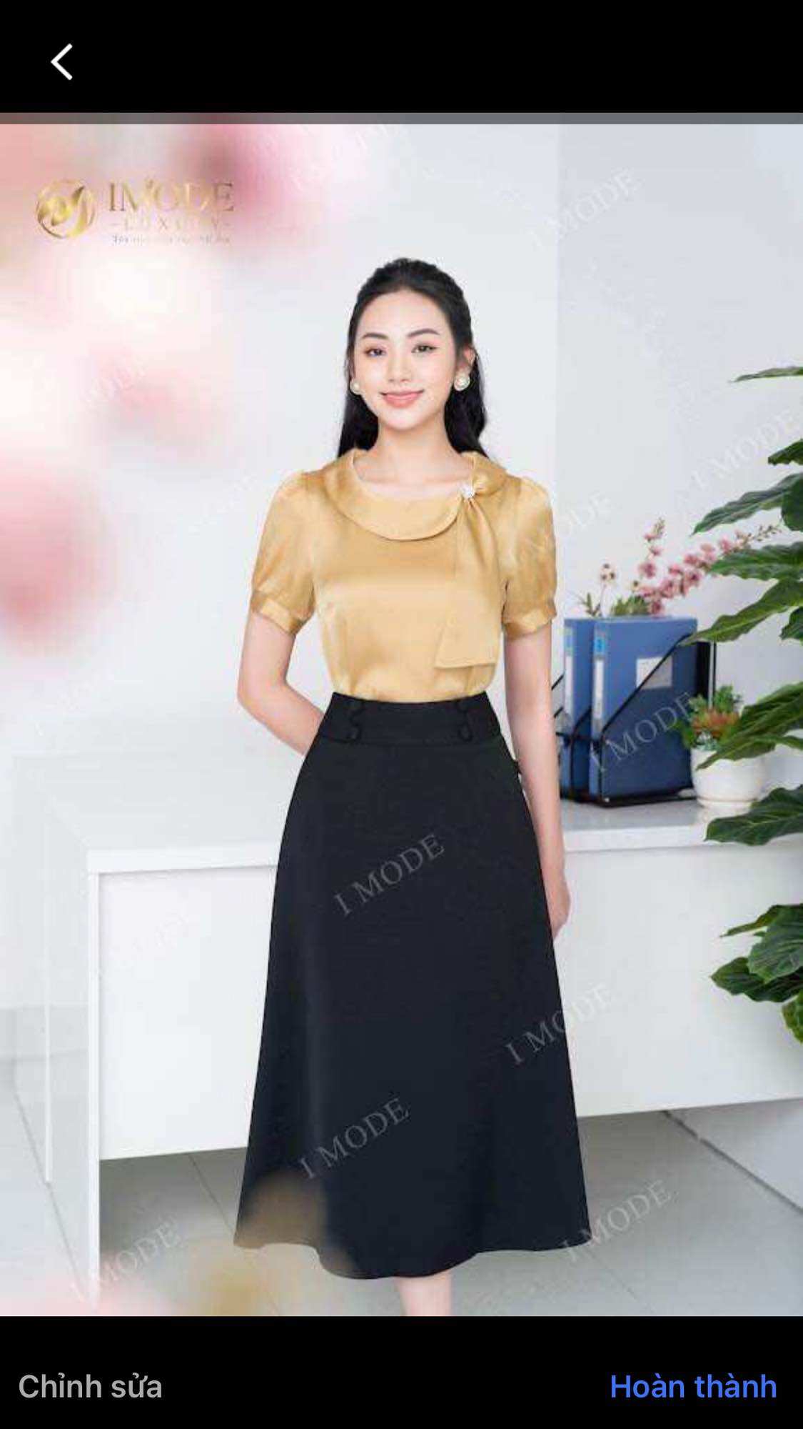 Áo cổ tròn tay ngắn 108