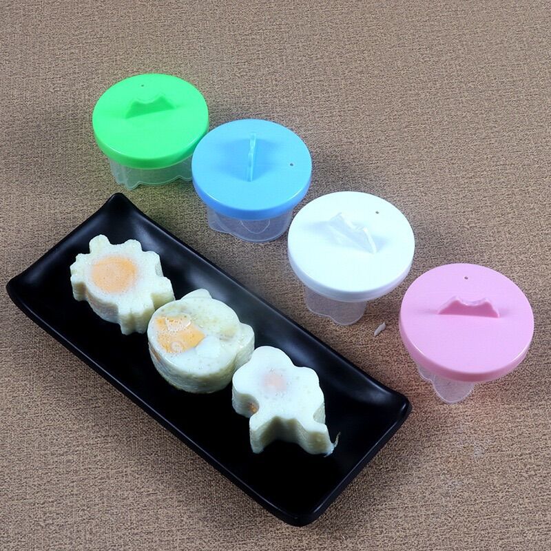 (Tặng cọ khi mua 4 khuôn) Khuôn làm bánh, khuôn hấp bánh cho bé ăn dặm hình thú