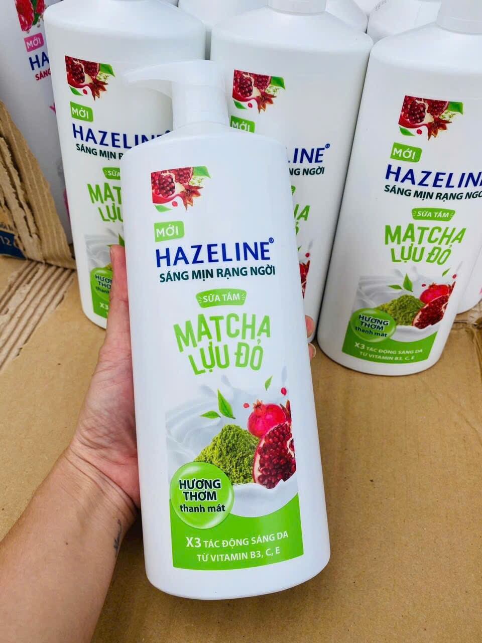 SỬA TẮM HAZELINE 1 lít