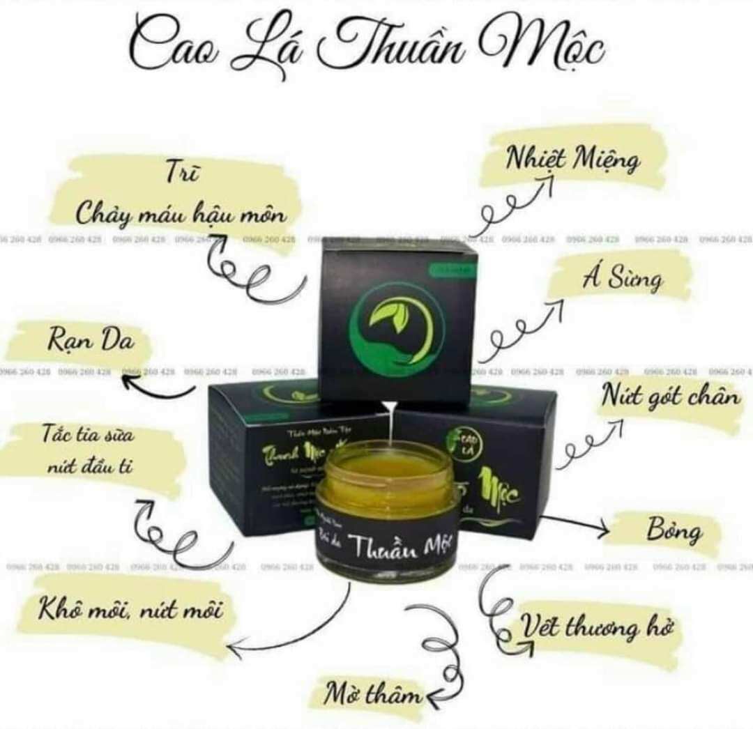 [Chính hãng] Cao lá Thuần Mộc Thanh Mộc Hương