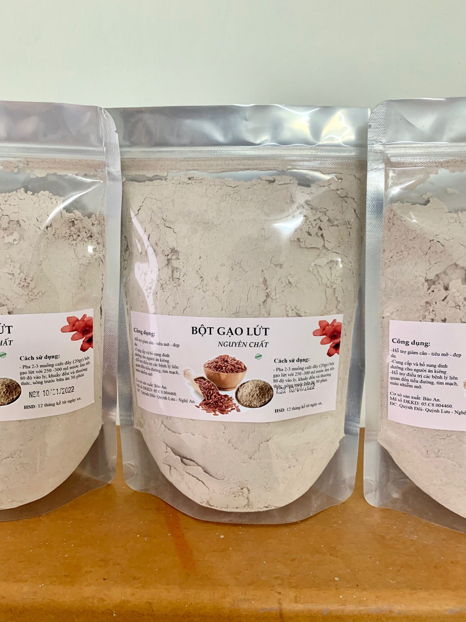 Bột gạo lứt giảm cân ăn kiêng 1kg