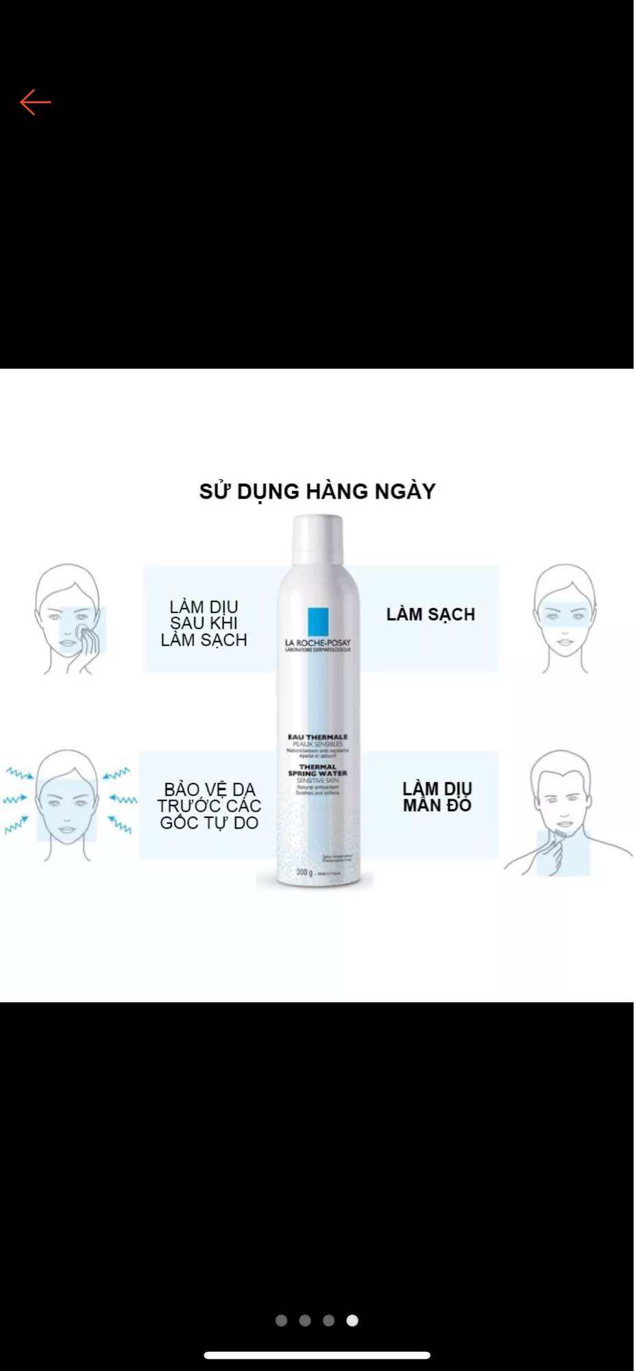 Xịt Khoáng Dành Cho Da Nhạy Cảm La Rohe Posay 300ml