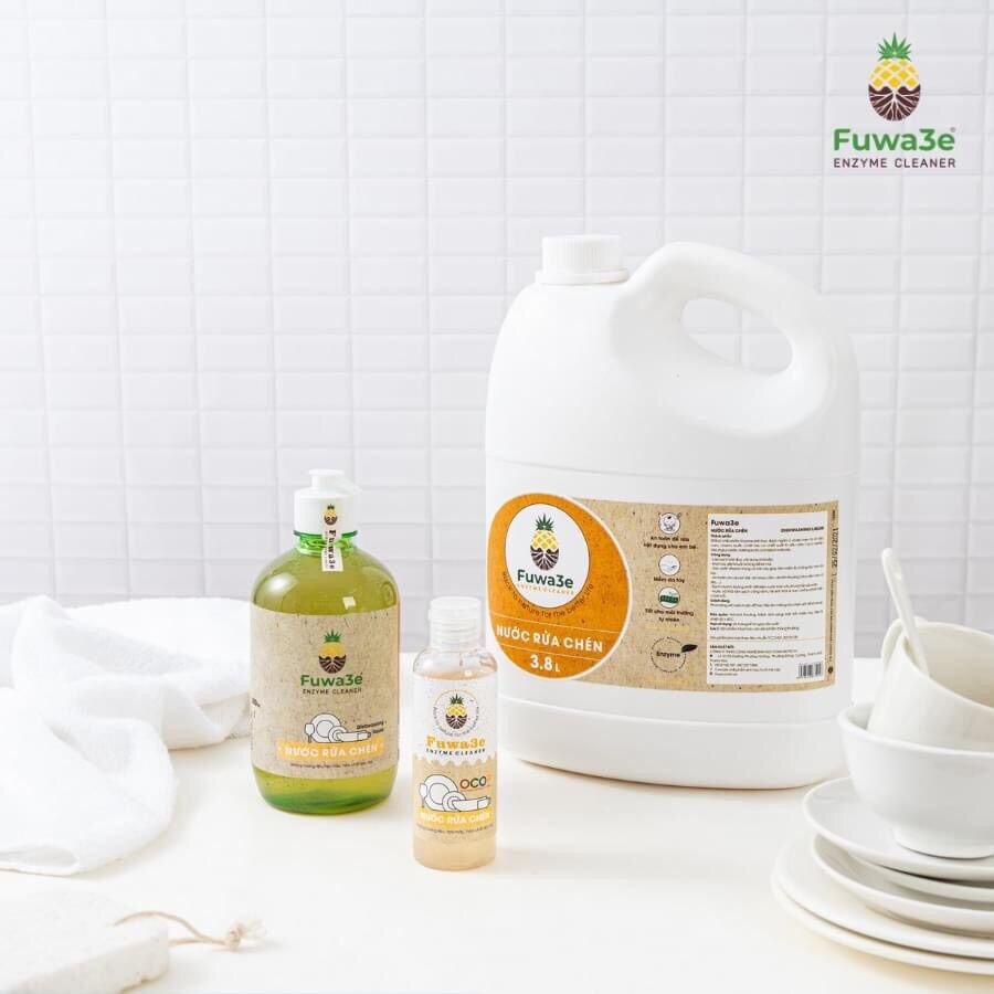 Nước Rửa Bát Fuwa3e can 3,8L