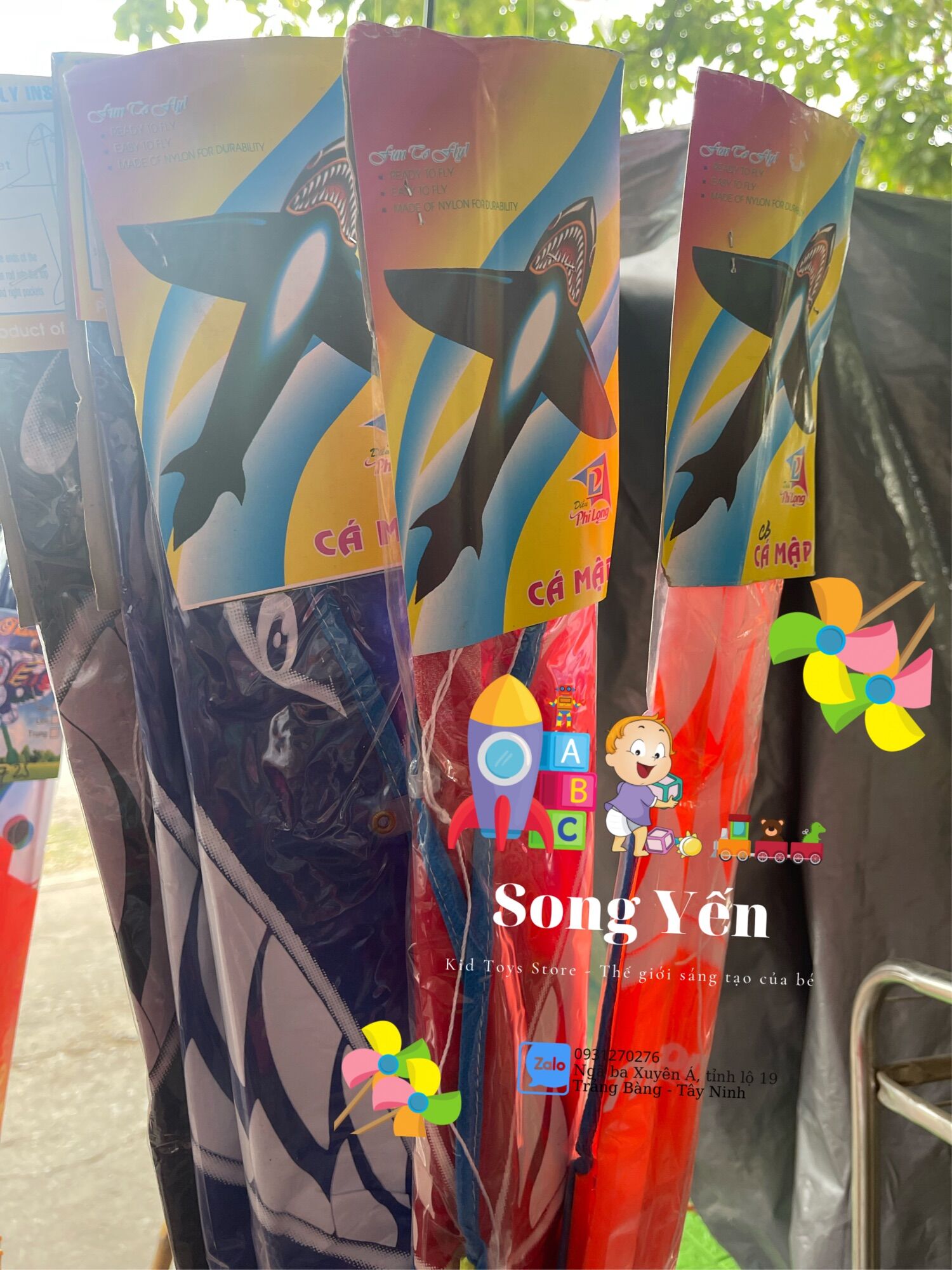 Diều cá mập phi long