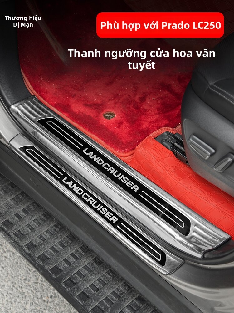 FIT CLUB | Protective Car Door Sill Plate & Trunk Guard Stainless Steel Giá 2,074,000 Đồng*Miễn phí vận chuyển