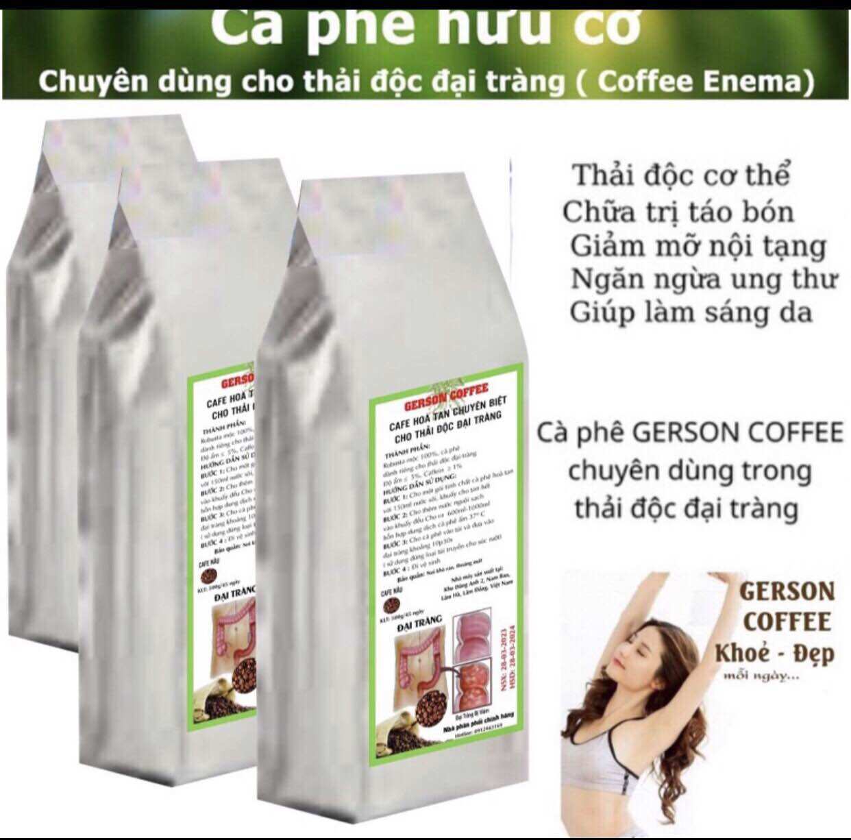 Caphe Hoà tan dạng gói - SIÊU TIỆN LỢI( 90 gói/ 90 lần Thải độc)