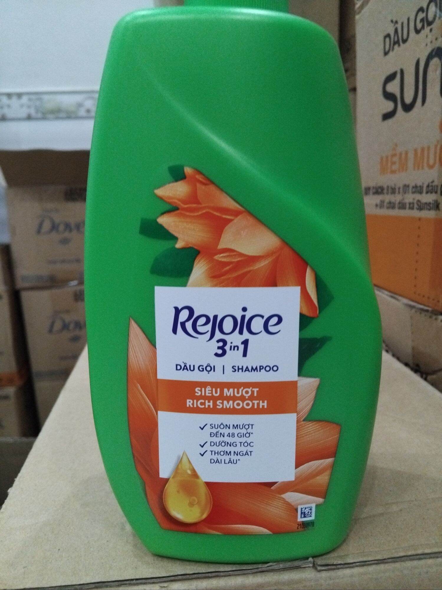 Dầu gội đầu Rejoice 3in1 900ml