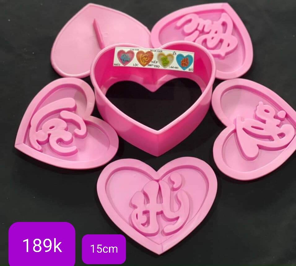 Bộ khuôn nhấn xôi phúc lộc thọ hỷ