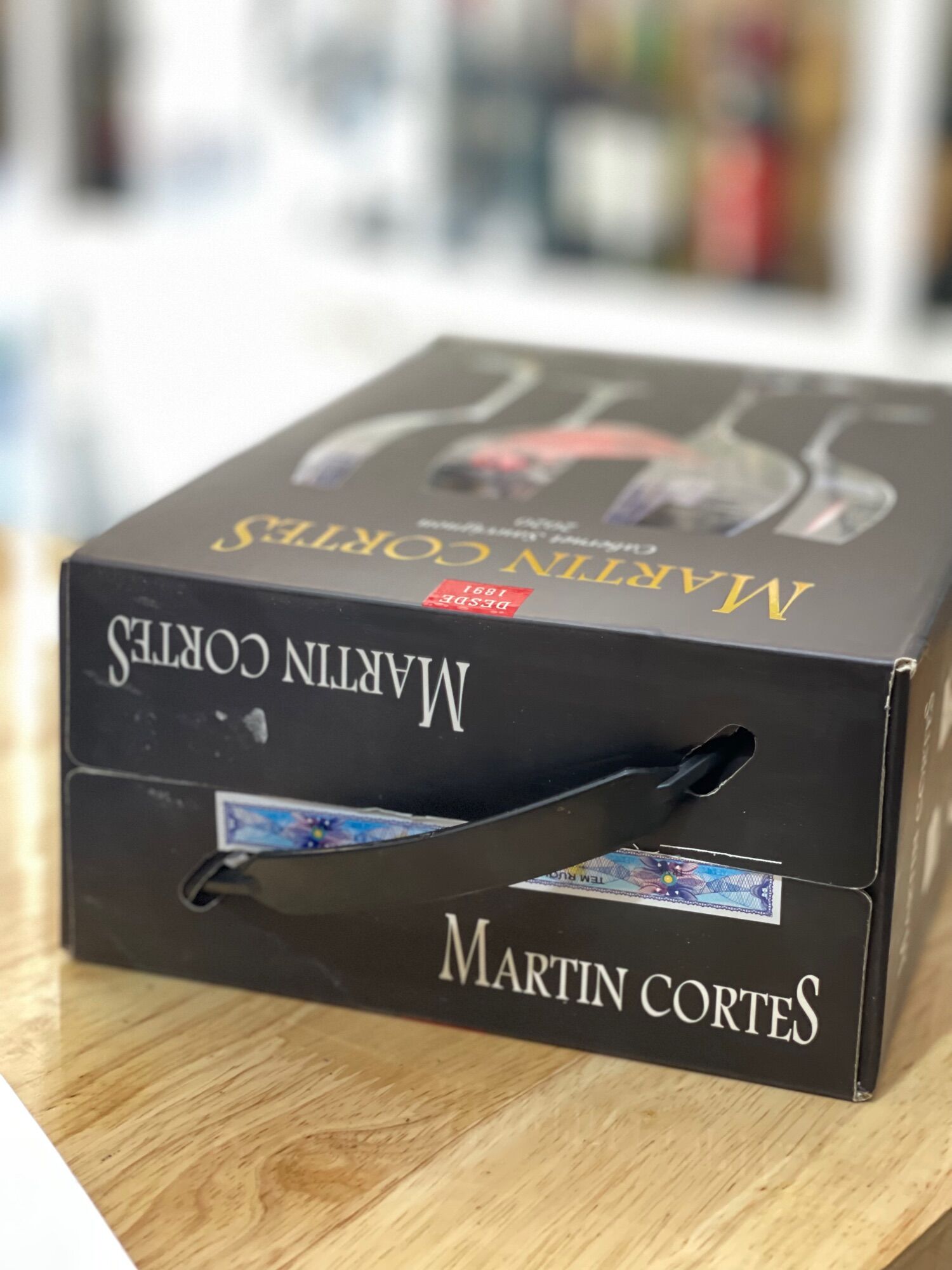 Vang đỏ Chile Martin Cortes 3L
