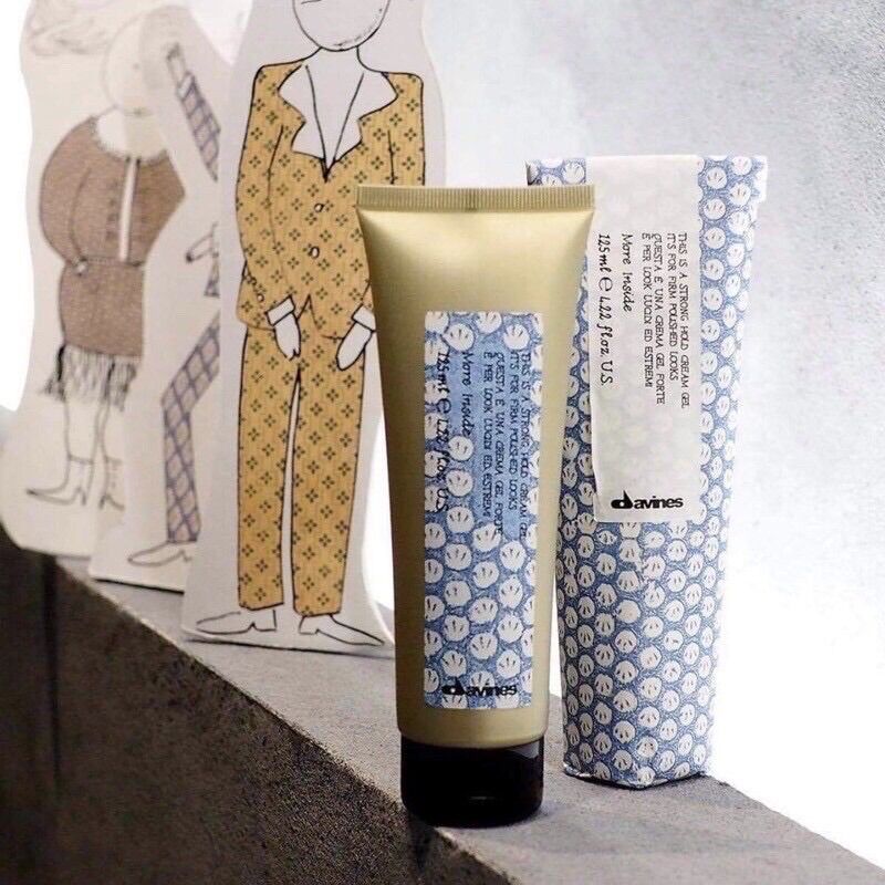 Gel Giữ Nếp Cứng Davines Strong Hold Crem Gel