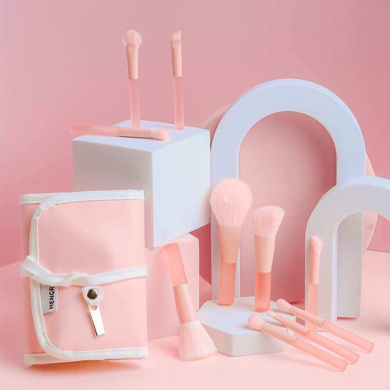 Bộ cọ trang điểm tiện lợi 10 cây mini makeup brush set