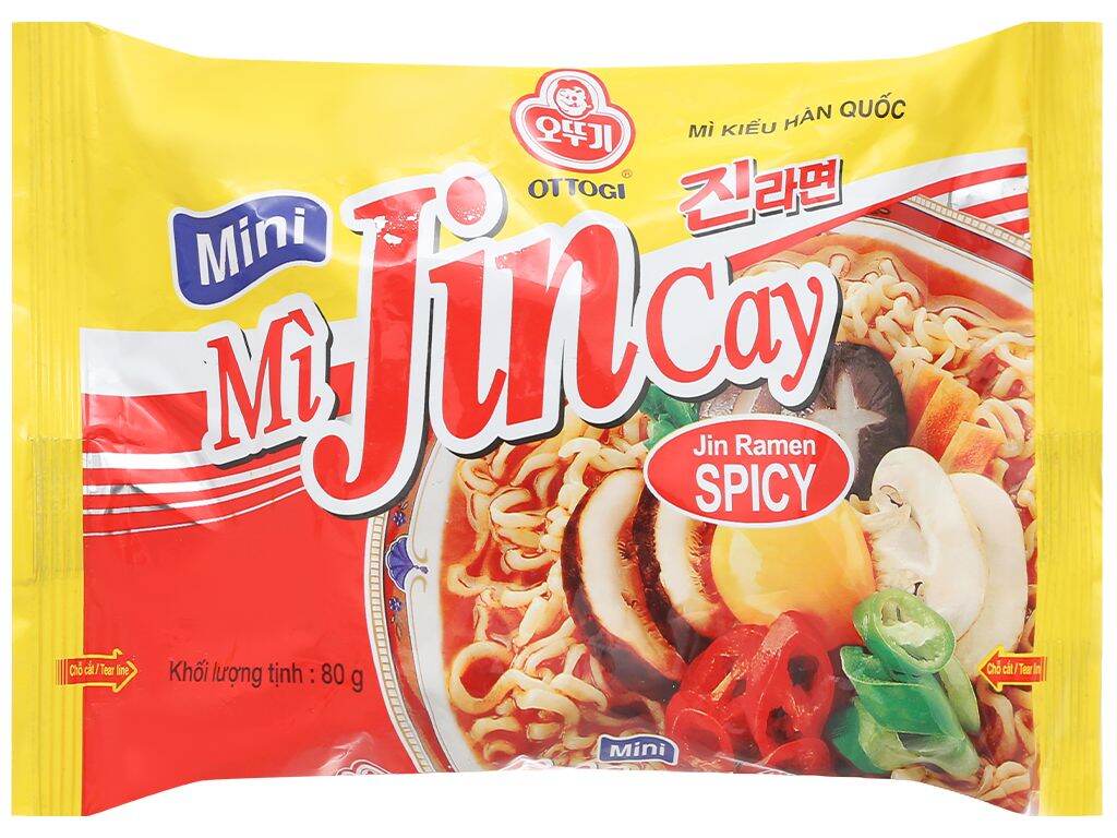 Mì mini jin cay 80g