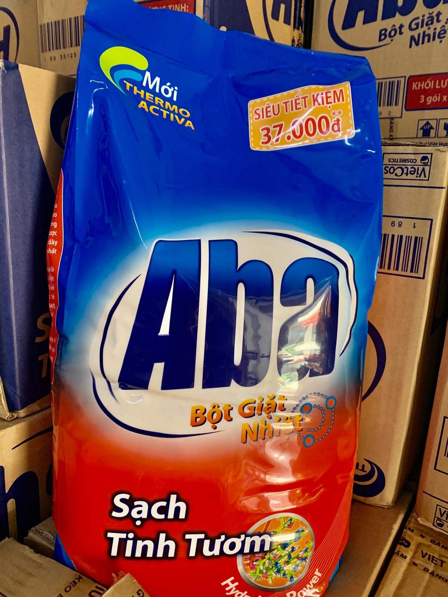 Bột giặt nhiệt Aba 6kg sạch tinh tươm