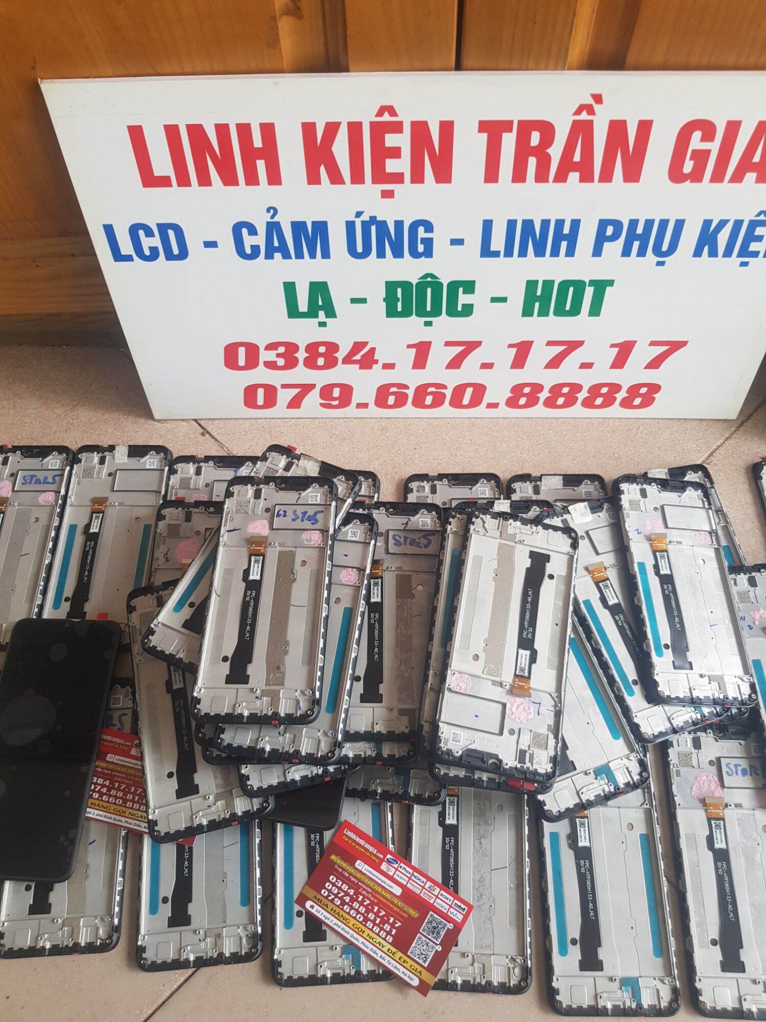 màn hình vsmart star 5 zin khung