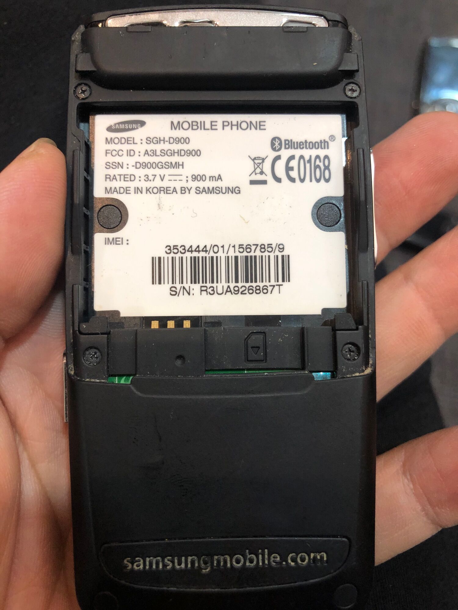 Samsung SGH D900
