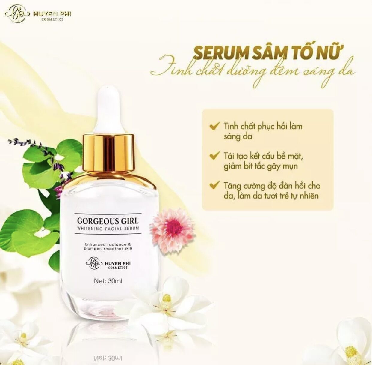SERUM SÂM TỐ NỮ